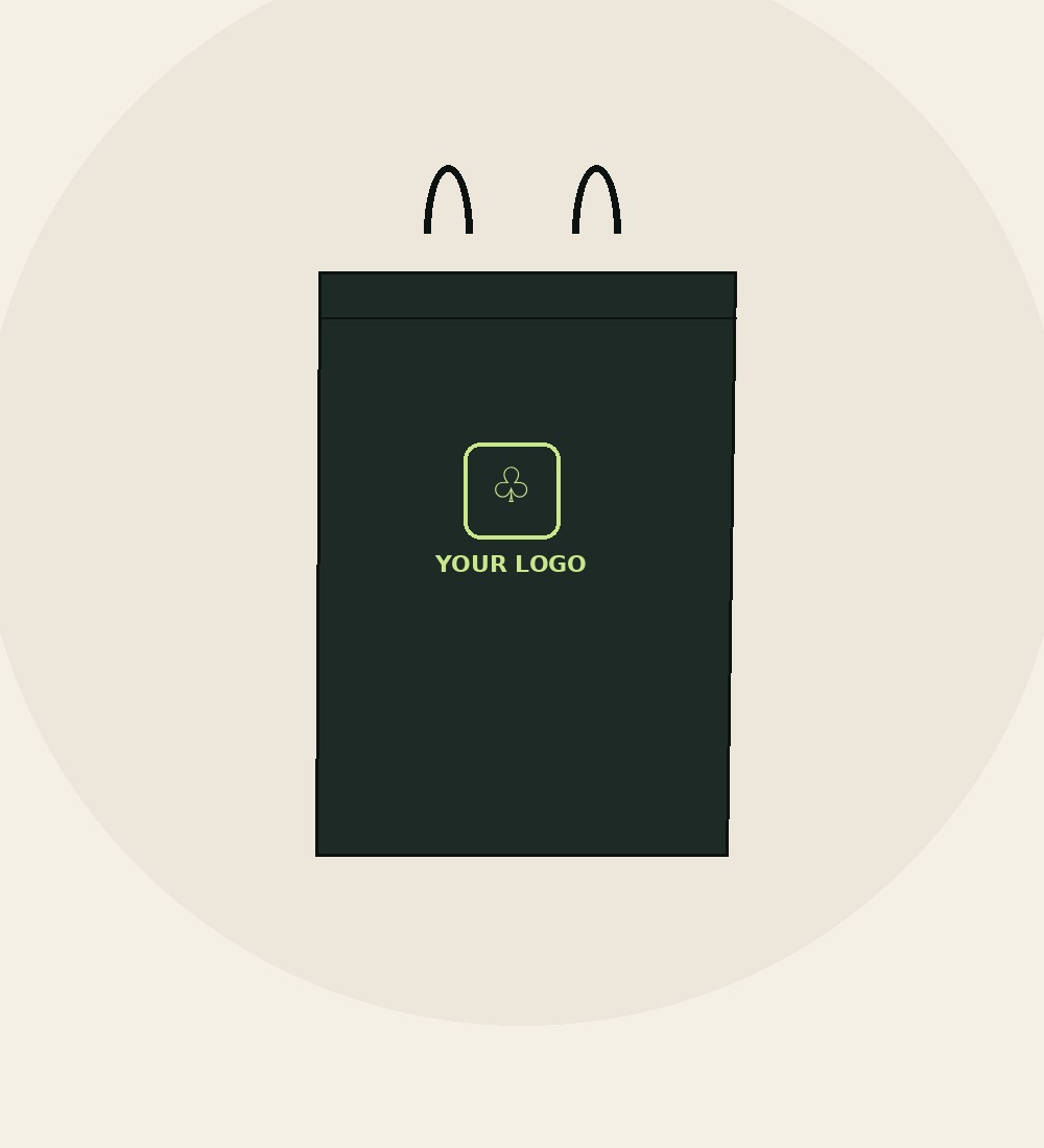 Boutique Paper Bags, angled view