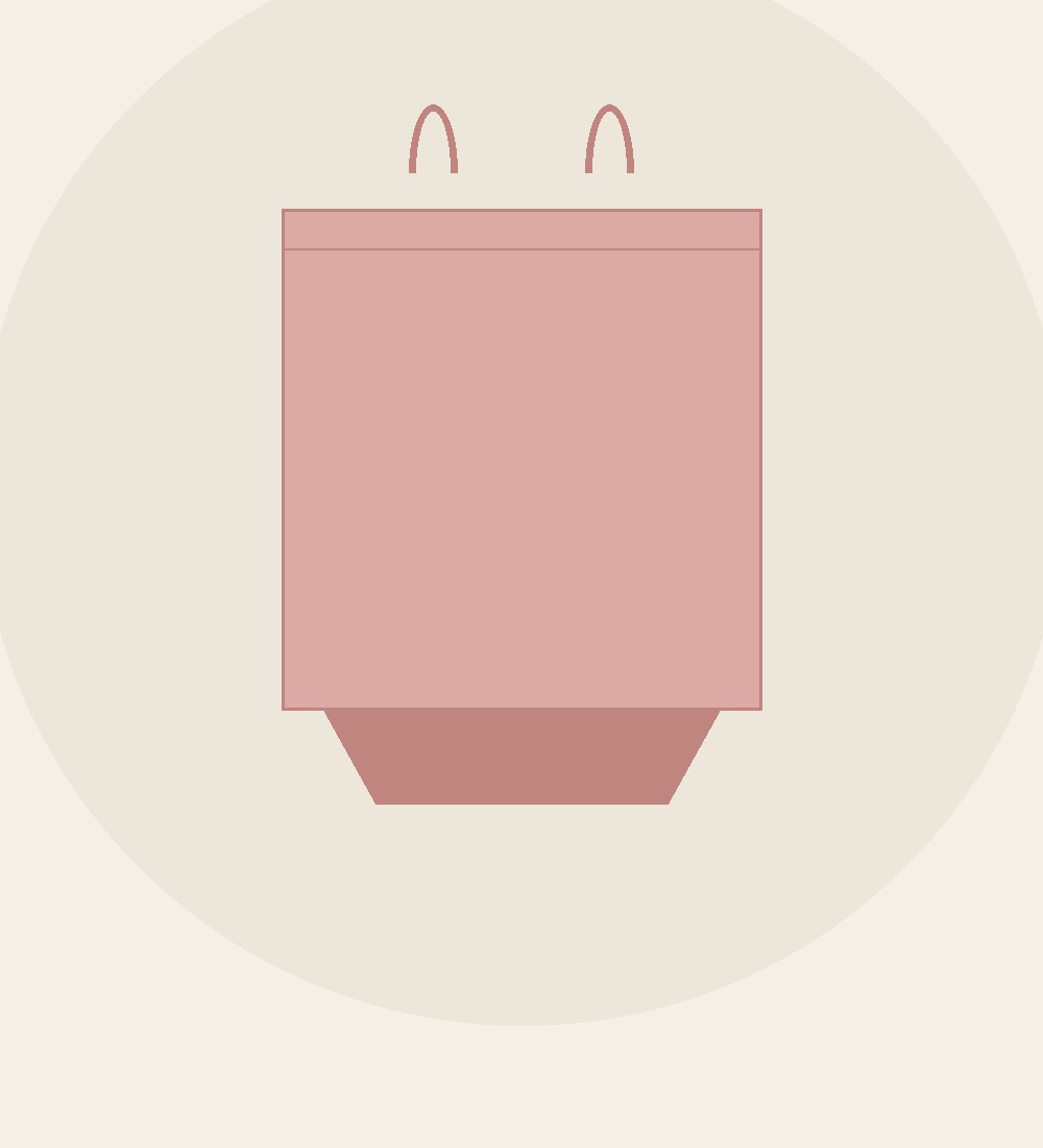 Gift Paper Bags gusset base detail